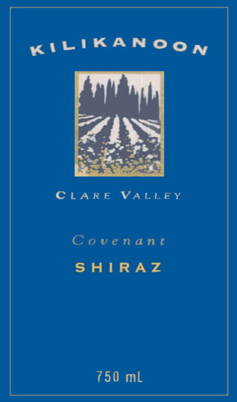 Kilikanoon Covenant Shiraz 2002 Front Label