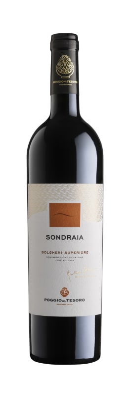 Poggio al Tesoro Sondraia Bolgheri Superiore 2016 Front Bottle Shot