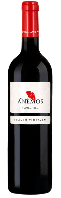 Palivou Vineyards Anemos Red 2023 Front Bottle Shot