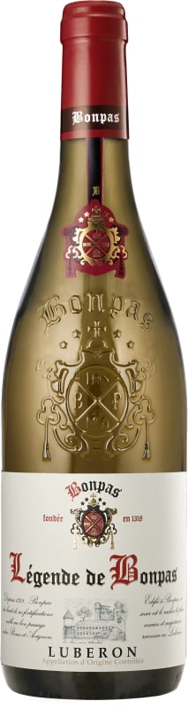 Bonpas Luberon Blanc 2020 Front Bottle Shot