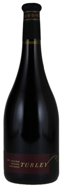 Turley Mead Ranch Zinfandel 2014 Front Bottle Shot