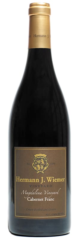 Hermann J. Wiemer Magdalena Vineyard Cabernet Franc 2020 Front Bottle Shot