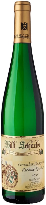 Weingut Willi Schaefer Graacher Domprobst Riesling Spatlese Number 10 2018 Front Bottle Shot