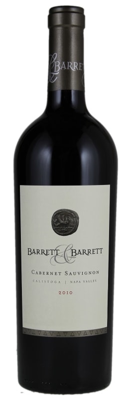 Barrett & Barrett Cabernet Sauvignon 2010 Front Bottle Shot