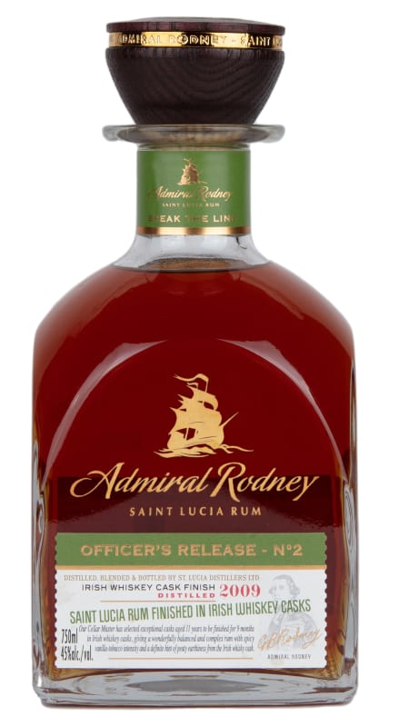 Admiral Rodney Officer's Release #2 Front Bottle Shot