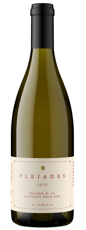 Sean Thackrey Pleiades White Blend 2018 Front Bottle Shot