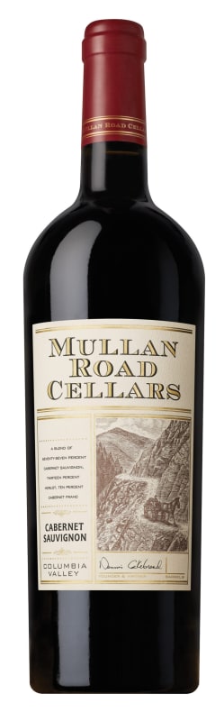 Mullan Road Cellars Cabernet Sauvignon 2019 Front Bottle Shot