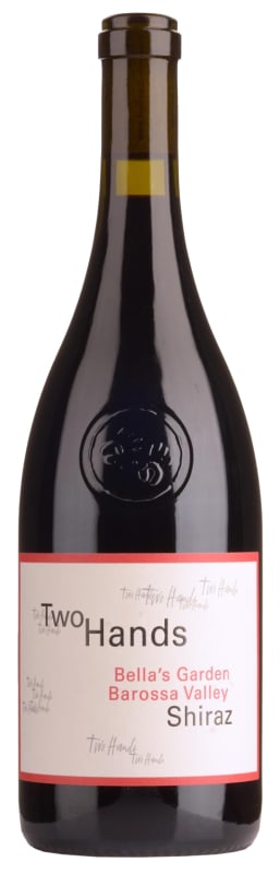 Two Hands Bella's Garden Shiraz 2020 Front Bottle Shot
