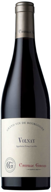 Camille Giroud Volnay 2017 Front Bottle Shot