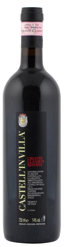 Castell'in Villa Chianti Classico Riserva 2005 Front Bottle Shot
