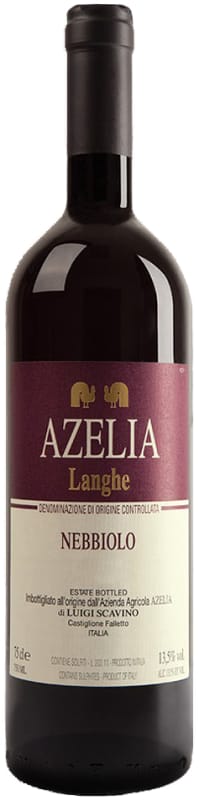 Azelia Langhe Nebbiolo 2017 Front Bottle Shot