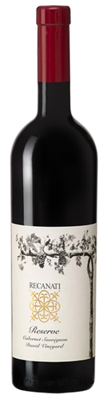 Recanati David Vineyard Reserve Cabernet Sauvignon (OU Kosher) 2021 Front Bottle Shot