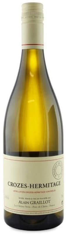 Alain Graillot Crozes Hermitage Blanc 2020 Front Bottle Shot