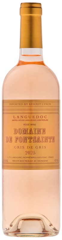 Domaine de Fontsainte Gris de Gris Rose 2025 Front Bottle Shot