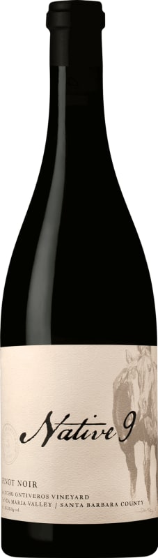 Native9 Pinot Noir 2015 Front Bottle Shot