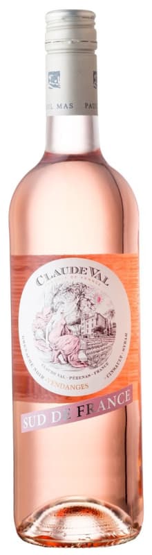 Claude Val Rose 2018 Front Bottle Shot