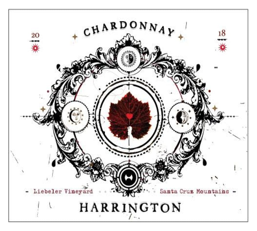 Harrington Liebler Vineyard Chardonnay 2018 Front Label