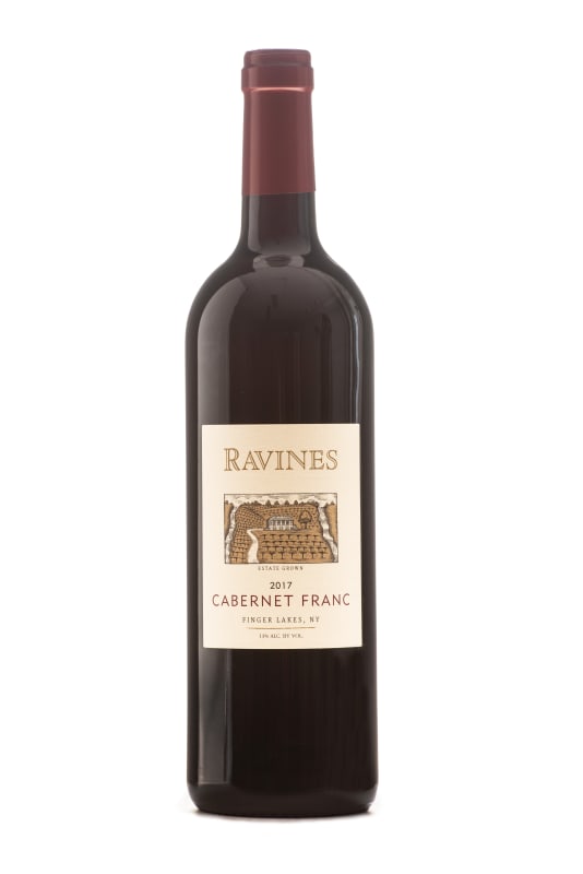 Ravines Cabernet Franc 2017 Front Bottle Shot