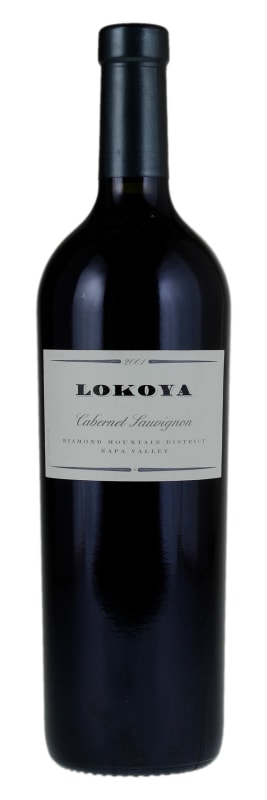Lokoya Diamond Mountain Cabernet Sauvignon 2001 Front Bottle Shot