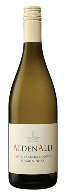 AldenAlli Chardonnay 2019 Front Bottle Shot