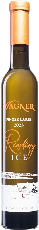 Wagner Vineyards Ice Riesling (375ML half-bottle) 2023 Front Bottle Shot