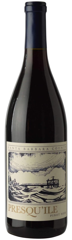 Presqu'ile Santa Barbara Pinot Noir 2019 Front Bottle Shot