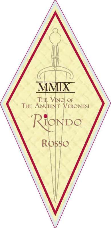 Riondo MMIX Rosso 2010 Front Label