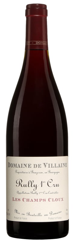 Domaine de Villaine Rully Les Champs Cloux Rouge 2019 Front Bottle Shot