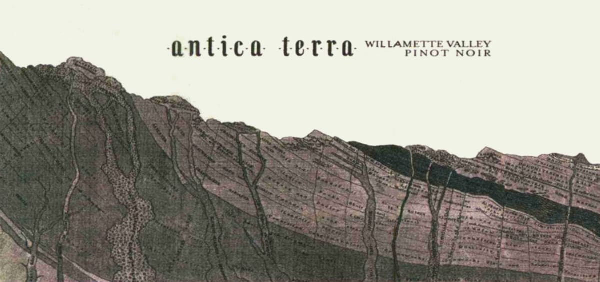 Antica Terra Pinot Noir 2008 Front Label