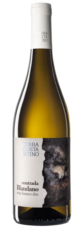 Terra Costantino Contrada Blandano Etna Bianco 2015 Front Bottle Shot