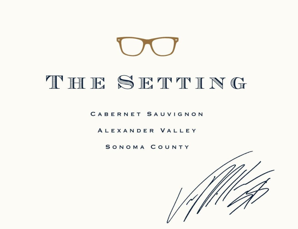 The Setting Oakville Cabernet Sauvignon 2015 Front Label