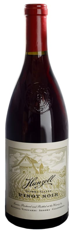 Hanzell Pinot Noir 2012 Front Bottle Shot