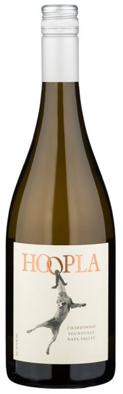 Hoopla Chardonnay 2014 Front Bottle Shot