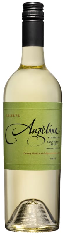 Angeline Reserve Sauvignon Blanc 2017 Front Bottle Shot