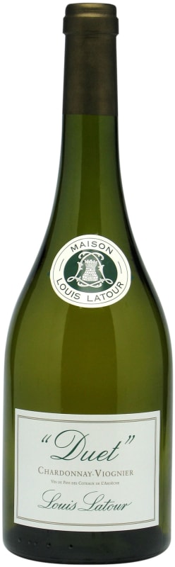Louis Latour Duet Chardonnay-Viognier 2017 Front Bottle Shot