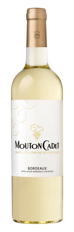 Mouton Cadet Blanc 2018 Front Bottle Shot
