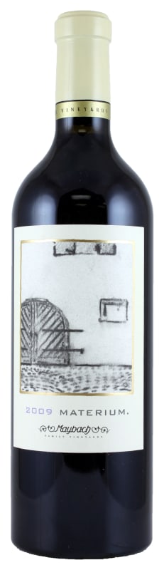 Maybach Family Vineyards Materium 2009 Front Bottle Shot