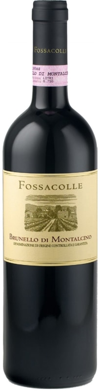 Fossacolle Brunello di Montalcino 2012 Front Bottle Shot