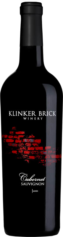 Klinker Brick Cabernet Sauvignon 2016 Front Bottle Shot