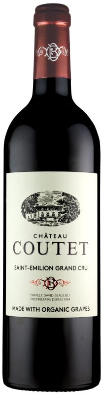 Chateau Coutet St. Emilion 2022 Front Bottle Shot