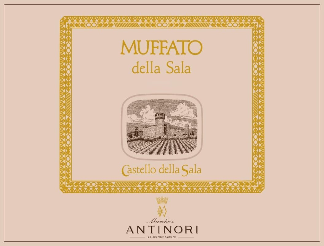Castello della Sala Umbria Muffato 2014 Front Label