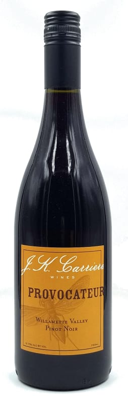 J.K. Carriere Provocateur Pinot Noir 2017 Front Bottle Shot