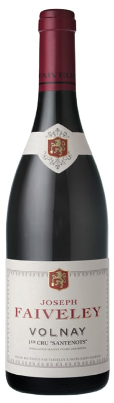 Faiveley Volnay Santenots Premier Cru 2012 Front Bottle Shot
