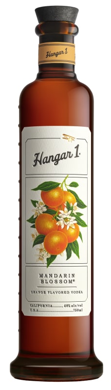 Hangar One Mandarin Blossom Vodka Front Bottle Shot
