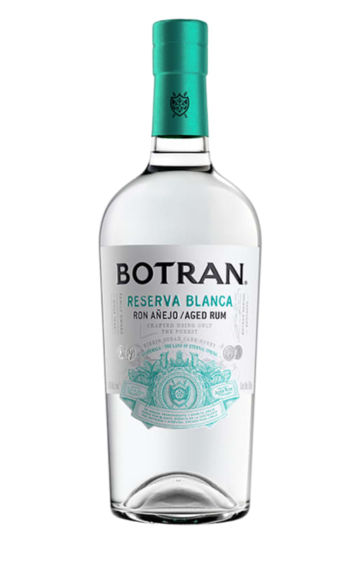 Botran Reserva Blanca Rum (700ML) Front Bottle Shot