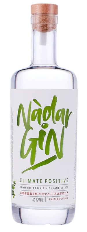 Arbikie Nadar Gin Front Bottle Shot