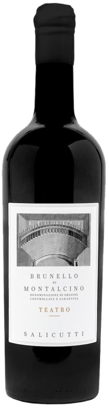 Salicutti Brunello di Montalcino Teatro 2016 Front Bottle Shot