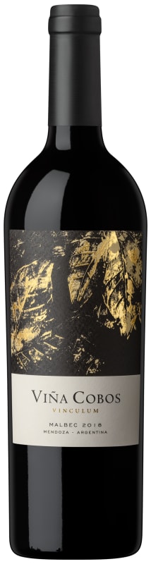 Vina Cobos Vinculum Malbec 2018 Front Bottle Shot