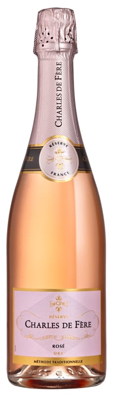Charles de Fere Reserve Rose Front Bottle Shot