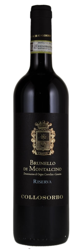 Collosorbo Brunello di Montalcino Riserva 2013 Front Bottle Shot